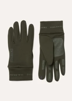 Acle Water Repellent Nano Fleece Gloves - Olive