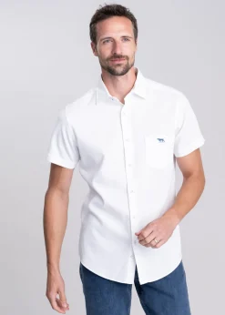 Airtex Shirt - Blanc