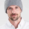 Aldo Cashmere Beanie - Grey Flannel