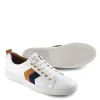 Alexandra Leather Trainers - White