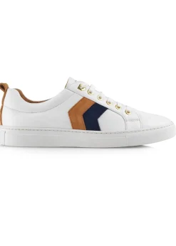 Alexandra Leather Trainers - White