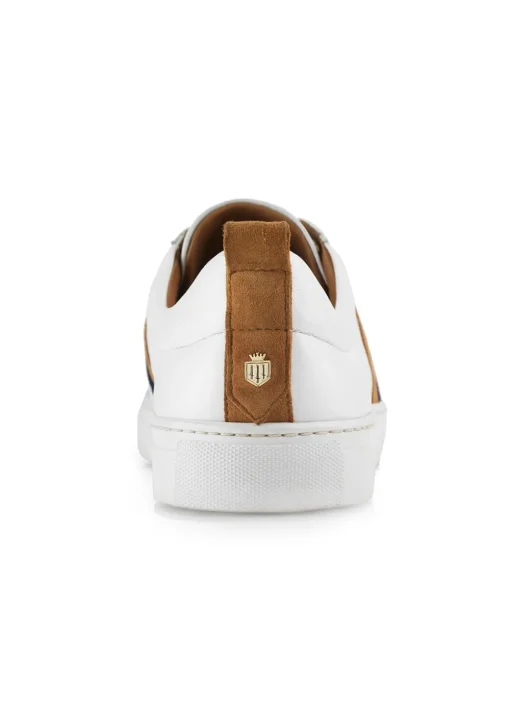 Alexandra Leather Trainers - White