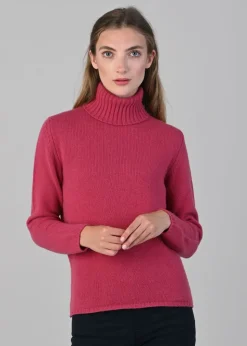 Amelia Cashmere Roll Collar - Protea