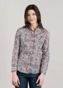Amelia Liberty Shirt - Paisley Floral
