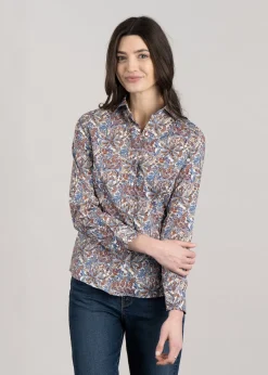 Amelia Liberty Shirt - Paisley Floral