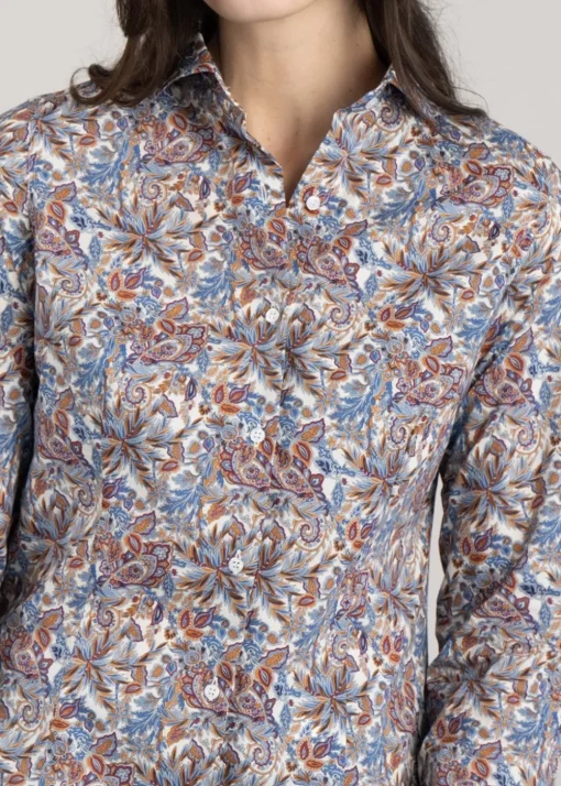Amelia Liberty Shirt - Paisley Floral