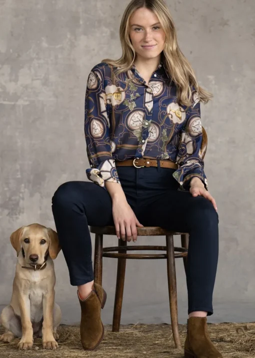 American Luxe Shirt - Evening Blue