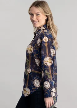 American Luxe Shirt - Evening Blue