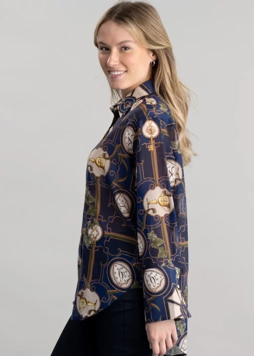 American Luxe Shirt - Evening Blue