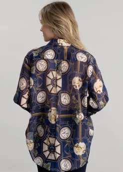 American Luxe Shirt - Evening Blue