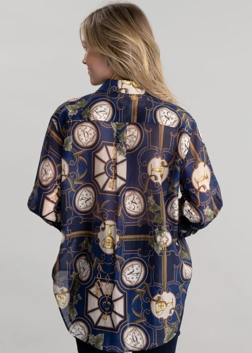 American Luxe Shirt - Evening Blue