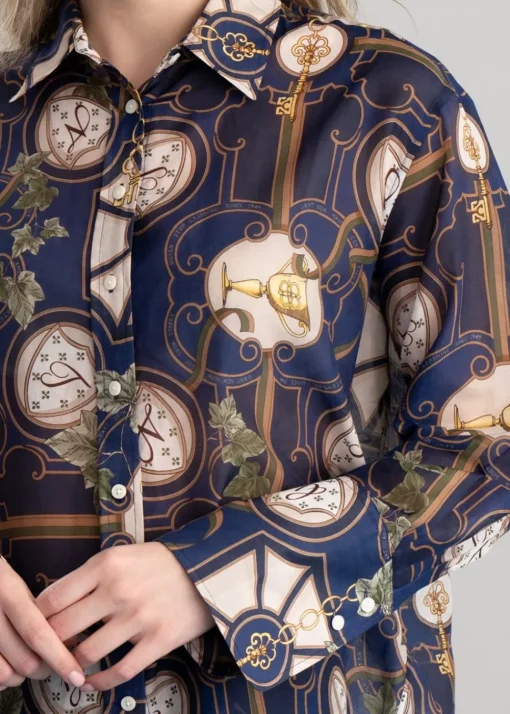 American Luxe Shirt - Evening Blue