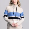 Angelika Windproof Jumper - Sand Melange Multi