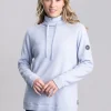 Angelika Windproof Jumper - Illusion Blue