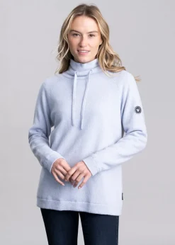 Angelika Windproof Jumper - Illusion Blue