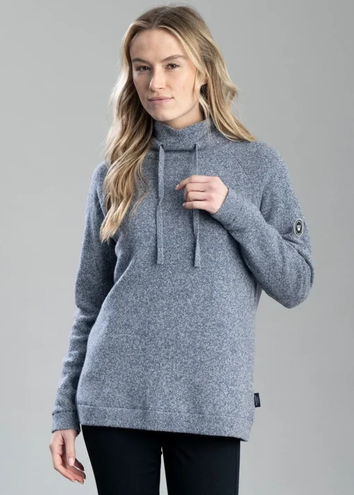 Angelika Windproof Jumper - Light Blue