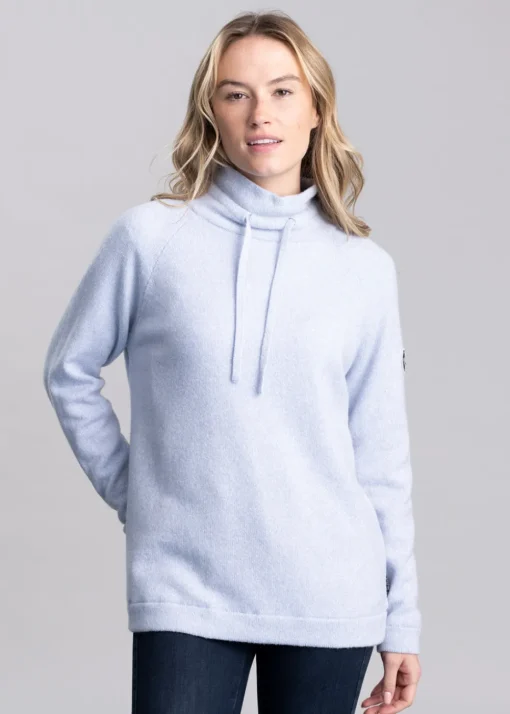 Angelika Windproof Jumper - Illusion Blue