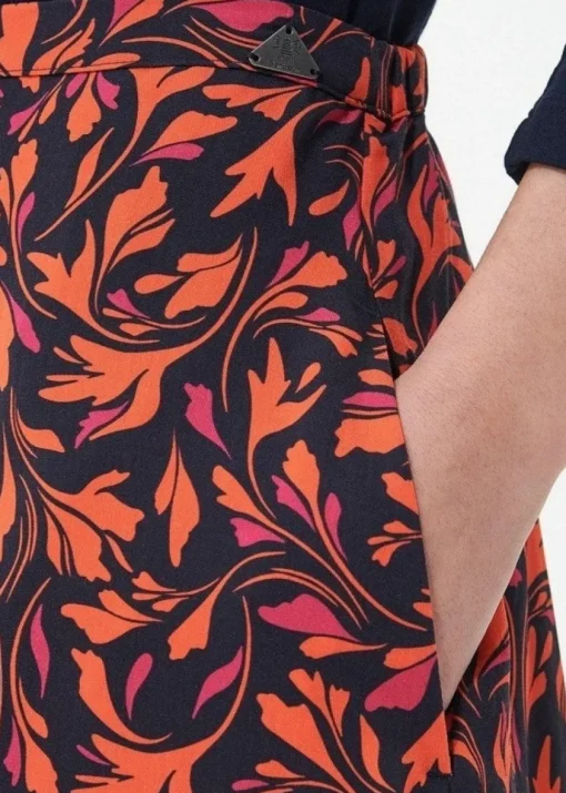 Anglesey Midi Skirt - Autumn Multi