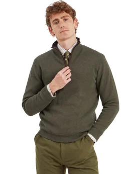Angus Aerobloc 1/4 Zip - Woodland