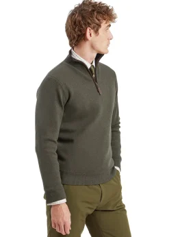 Angus Aerobloc 1/4 Zip - Woodland