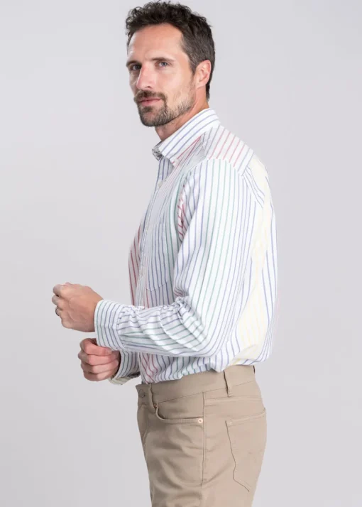 Archive Oxford Multi Stripe Shirt - Multicolor