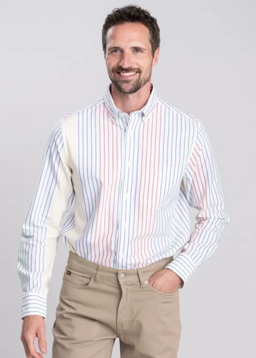 Archive Oxford Multi Stripe Shirt - Multicolor