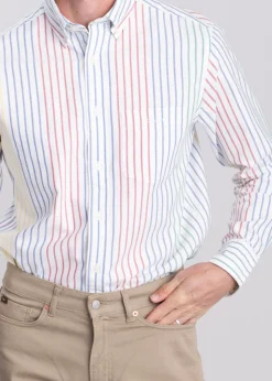 Archive Oxford Multi Stripe Shirt - Multicolor