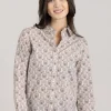 Archive Print Shirt - Lilac