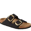 Arizona Big Buckle Sandals - Black