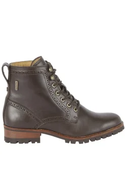 Artémis Cuir Boots - Marron Fonce