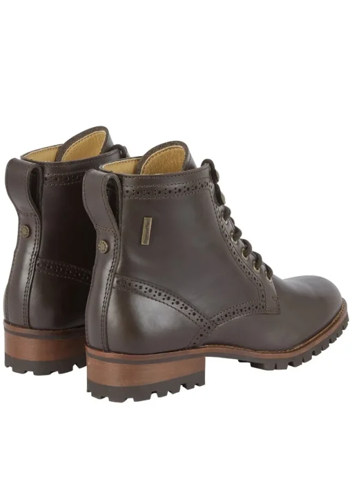 Artémis Cuir Boots - Marron Fonce