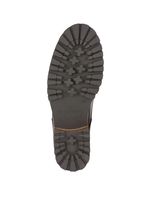 Artémis Cuir Boots - Marron Fonce