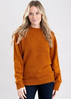 Aryan Crew Neck - Vintage Orange