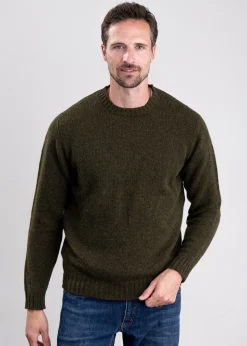 Aryan Crew Neck - Loden