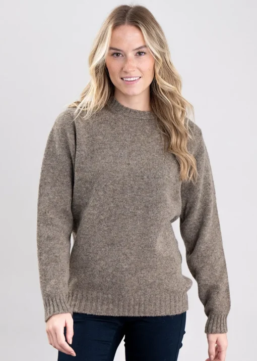 Aryan Crew Neck - Oyster
