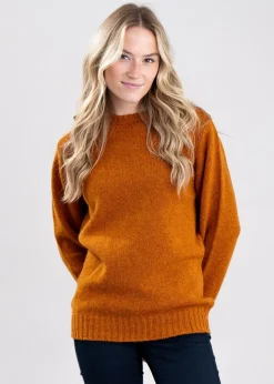 Aryan Crew Neck - Vintage Orange