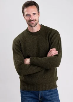 Aryan Crew Neck - Loden