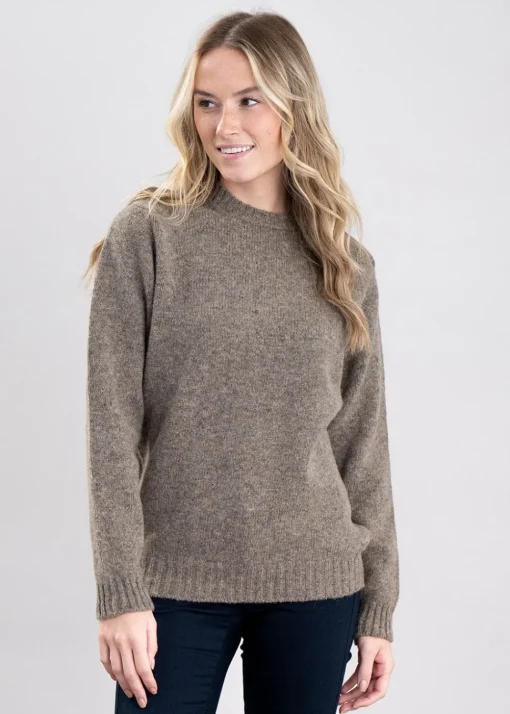 Aryan Crew Neck - Oyster