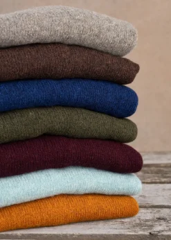 Aryan Crew Neck - Loden