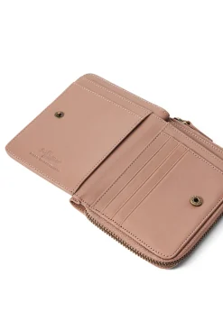 Avalon Zip Around Wallet - Dusty Pink
