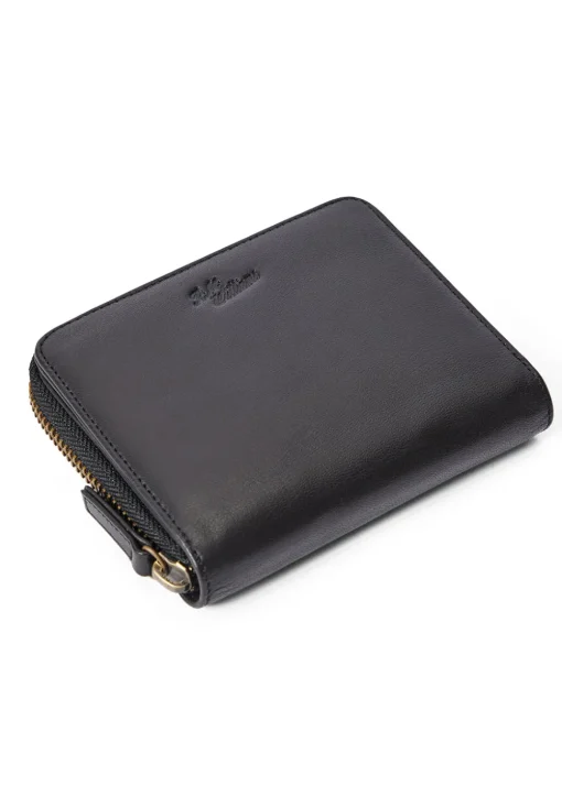 Avalon Zip Around Wallet - Black