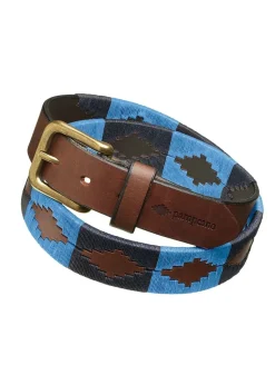 Azules 1.5" Polo Belt - Navy and Sapphire Blue