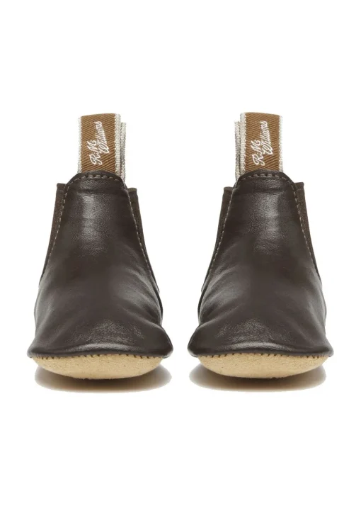 Baby Booties - Chestnut