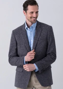 Barmoor Donegal Tweed Jacket - Grey