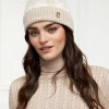 Beatrice Bobble Hat - Camel Cream