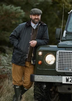 Beaufort Wax Jacket - Sage
