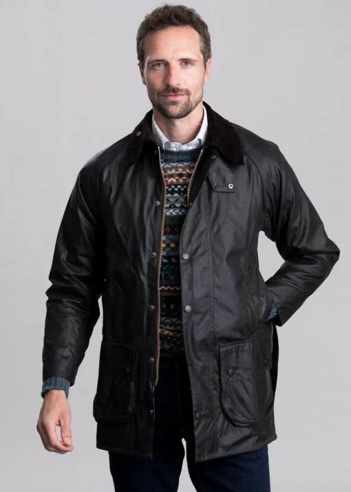 Beaufort Wax Jacket - Sage