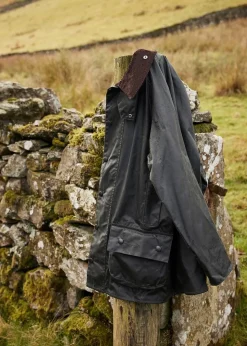 Beaufort Wax Jacket - Sage