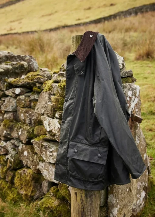 Beaufort Wax Jacket - Sage