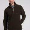 Berkeley Quarter Zip - Dark Olive